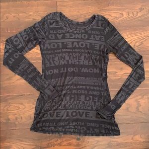 Lululemon long sleeve top